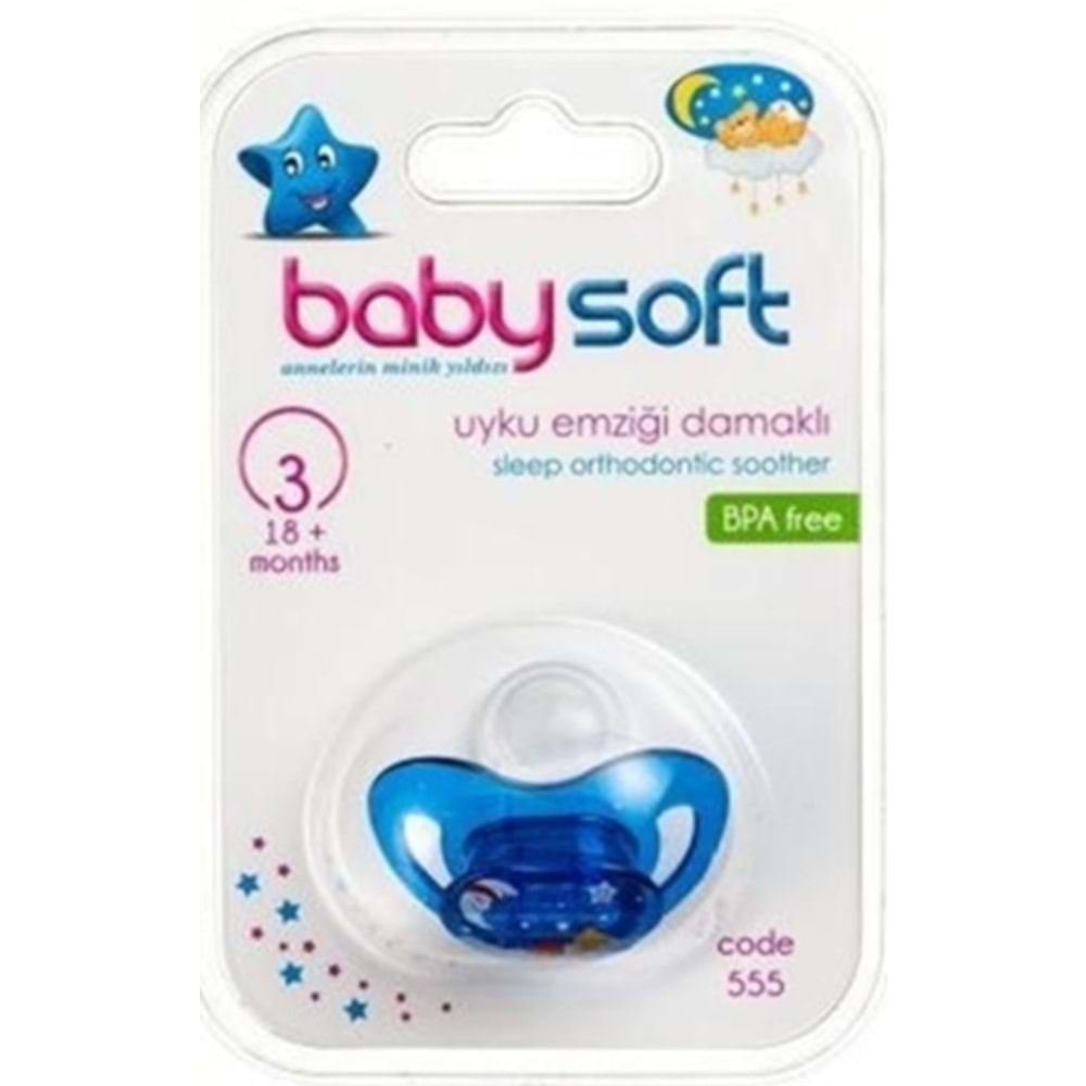 BABYSOFT 555 DAMAK UYKU EMZİĞİ NO:3
