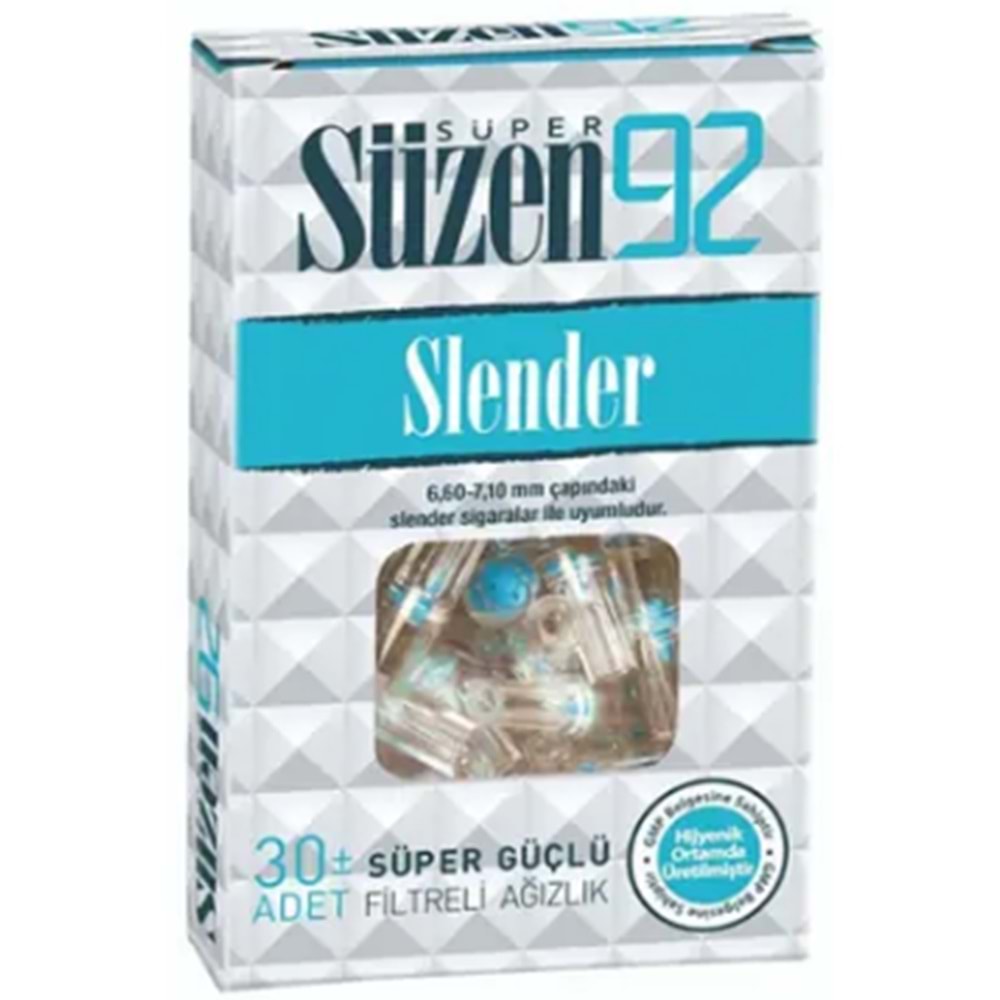 SÜZEN AĞIZLIK SLENDER 30'LU