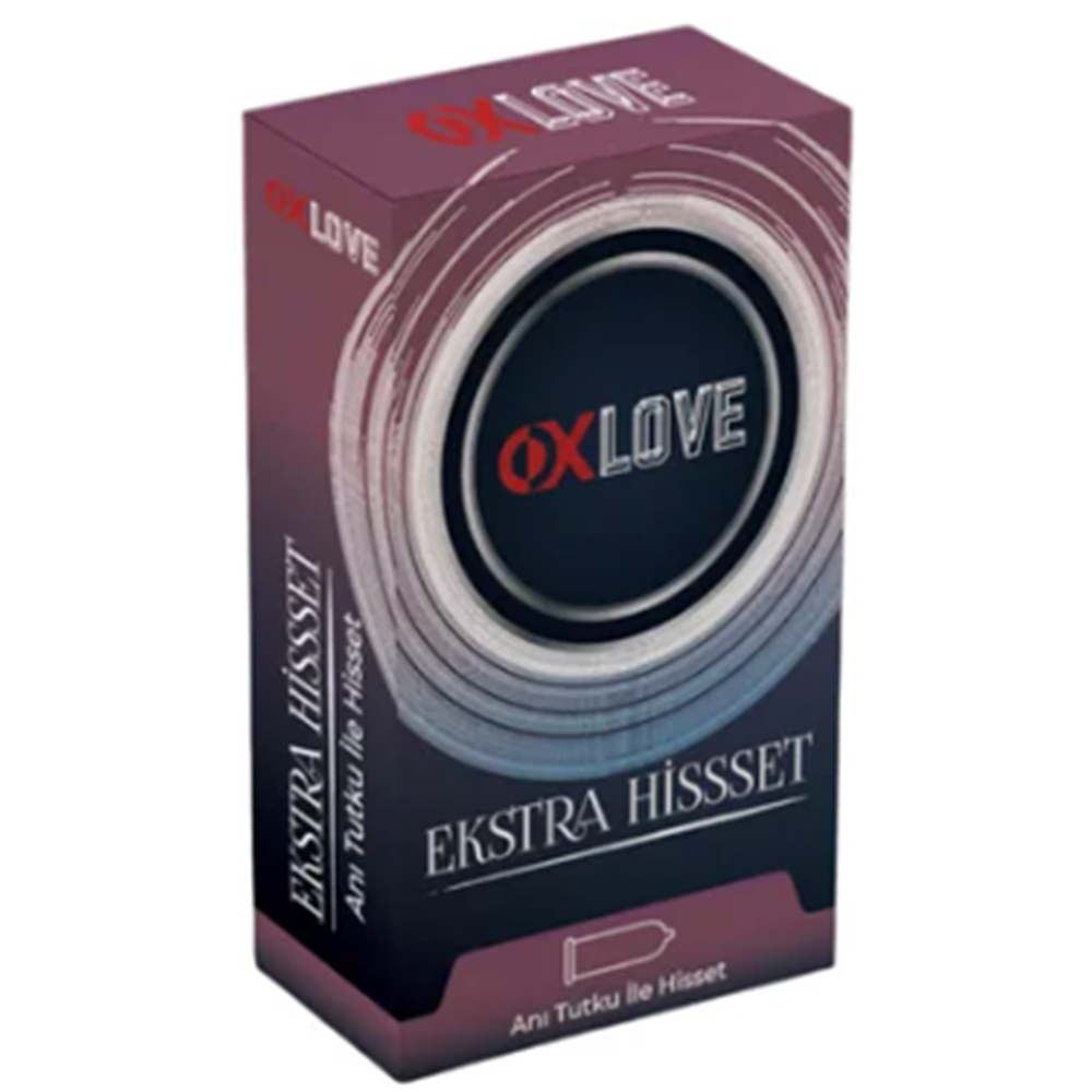 OXLOVE PREZERVATİF EKSTRA HİSSET 10 LU