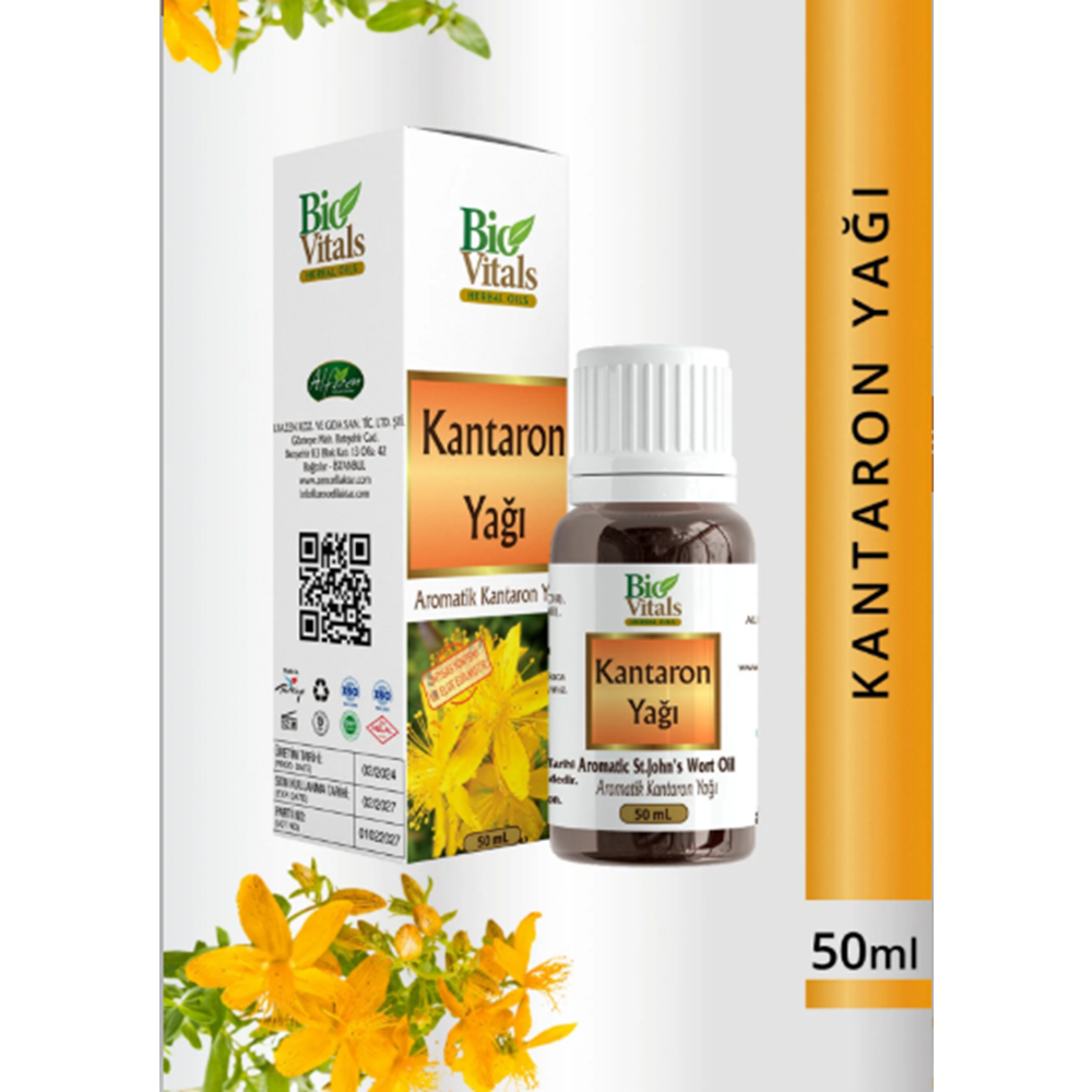 BIO VİTALS KANTARON YAĞI 50 ML