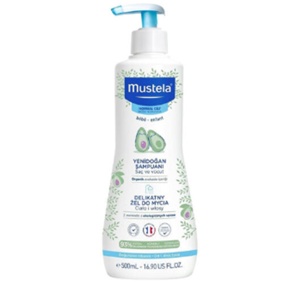 MUSTELA GENTLE CLEANSING GEL 500 ML YENİDOĞAN ŞAMP.