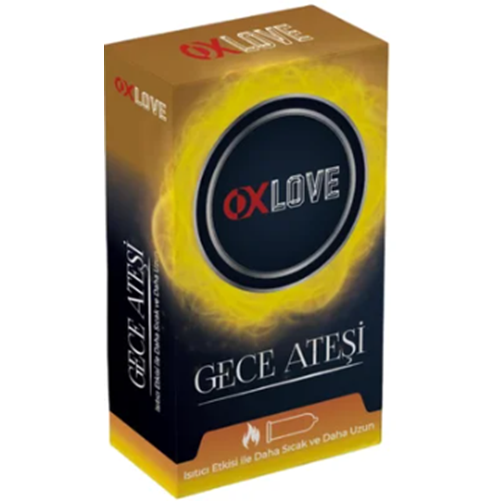 OXLOVE PREZERVATİF GECE ATEŞİ 10 LU