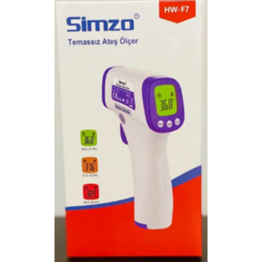 ATEŞ ÖLÇER TEMASSIZ SİMZO HW-F7