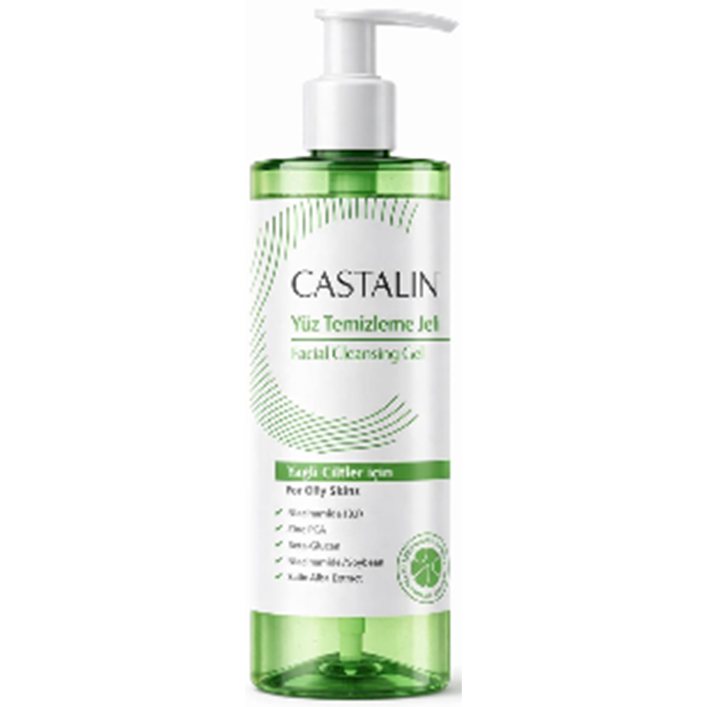CASTALIN YÜZ TEMİZLEME JELİ YAĞLI CİLTLER