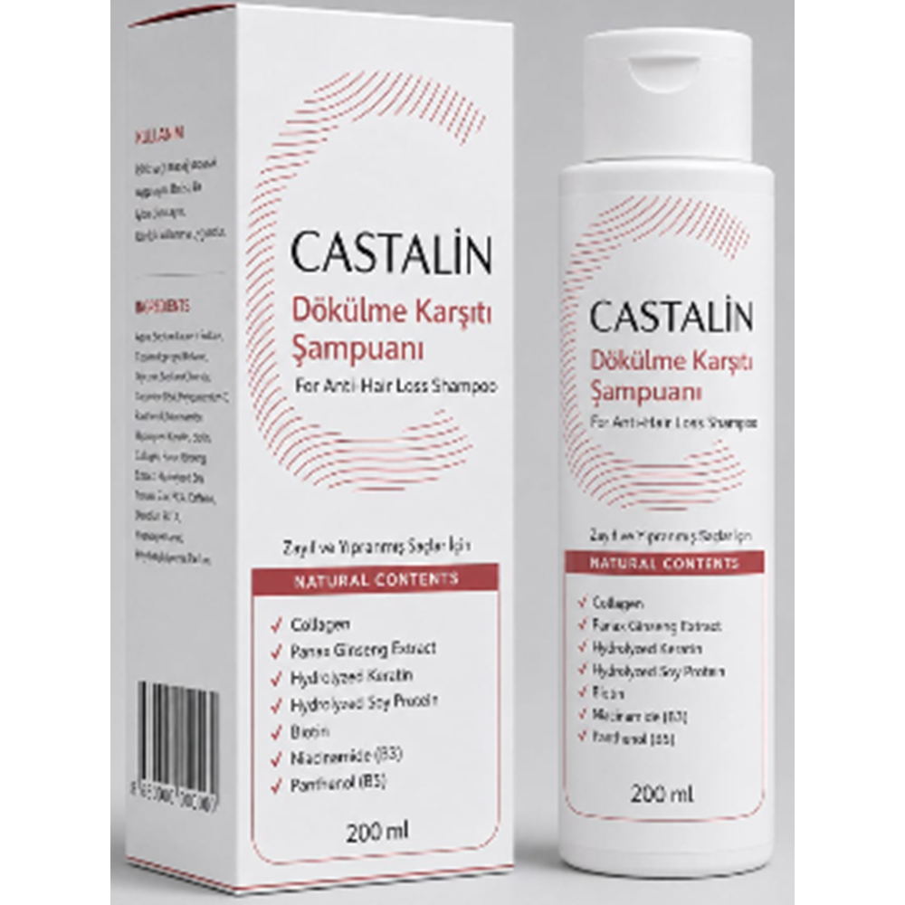 CASTALIN DÖKÜLME KARŞITI ŞAMPUAN