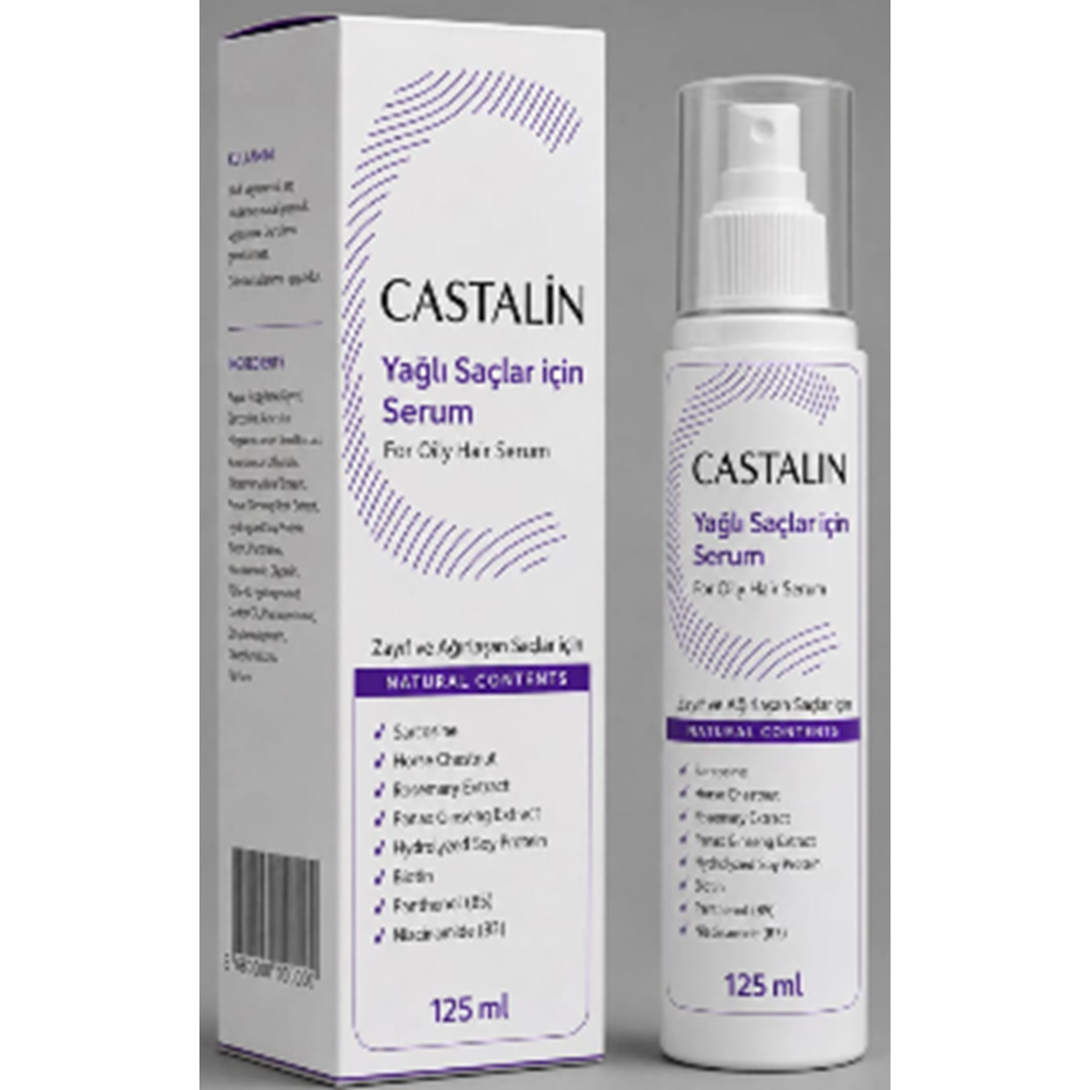CASTALIN YAĞLI SAÇLAR İÇİN ŞAMPUAN