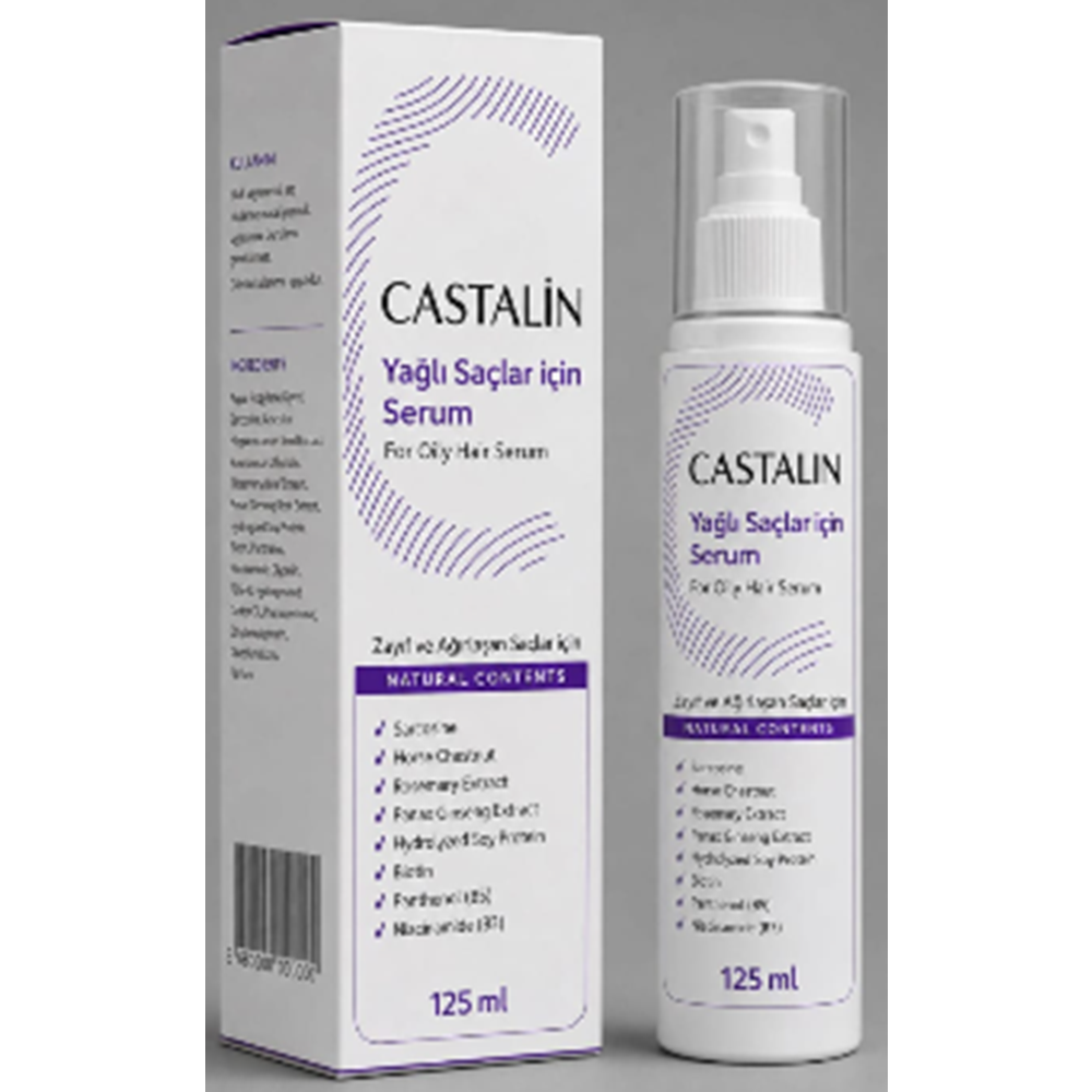 CASTALIN YAĞLI SAÇLAR İÇİN SERUM