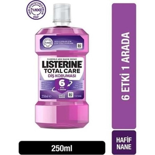 LİSTERİNE TOTAL CARE DİŞ KORUMASI 250 ML