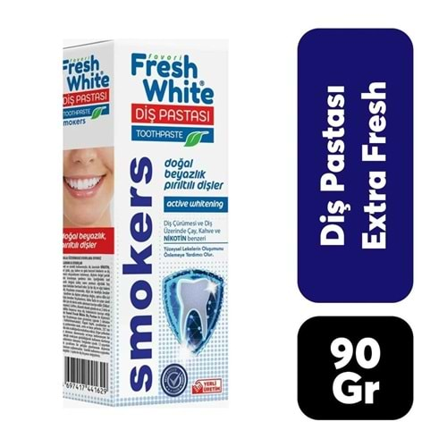 FRESH WHİTE DİŞ PASTASI 90 GR