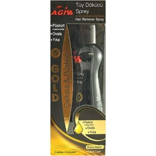 AGİSS TÜY DÖKÜCÜ SPREY GOLD 175 ML