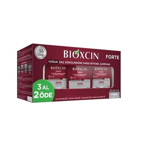 BIOXCIN FORTE ŞAMPUAN 3 AL 2 ÖDE 300 ML