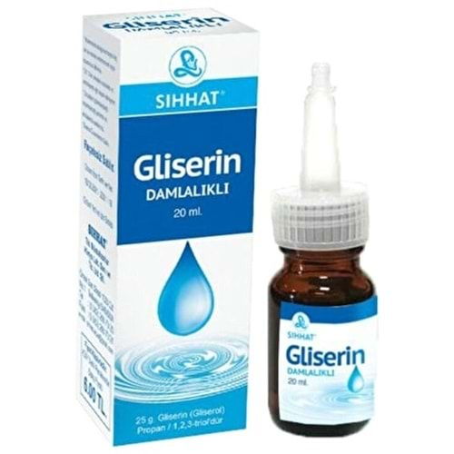 SIHHAT GLİSERİN DAMLALIKLI 25 GR.