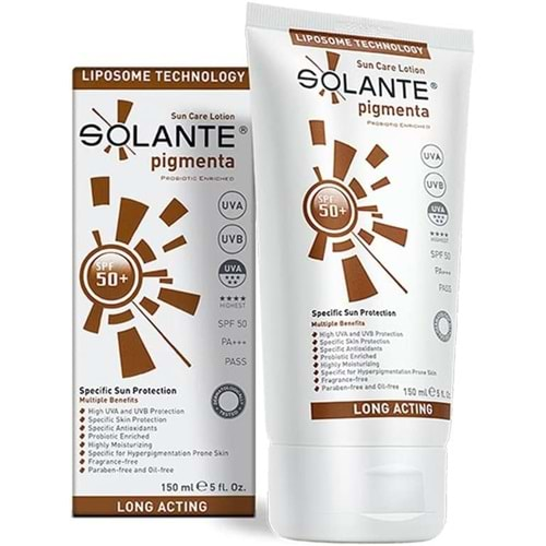 SOLANTE PİGMENTA 50 SPF 150 ML