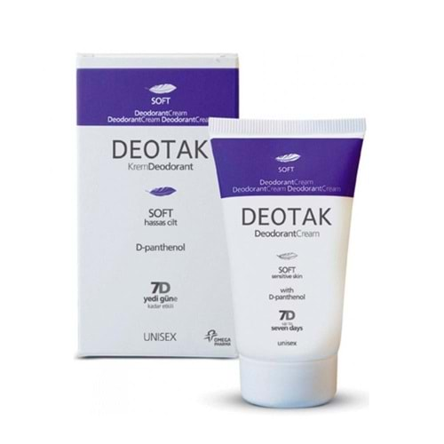 DEOTAK DEODORANT KREM SOFT SENSITIVE SKIN 35 ML