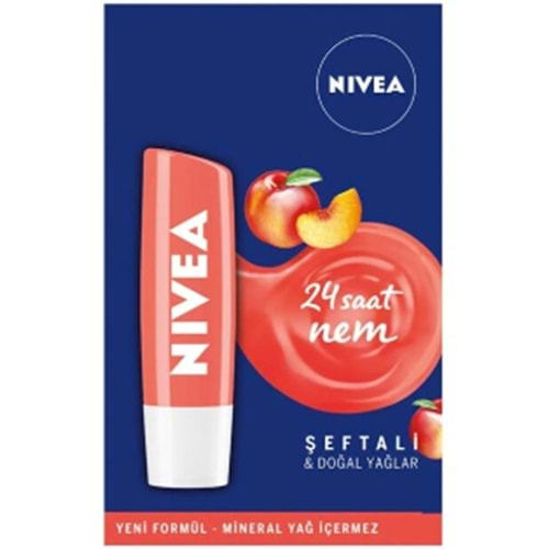 NIVEA DUDAK KREMİ ŞEFTALİLİ