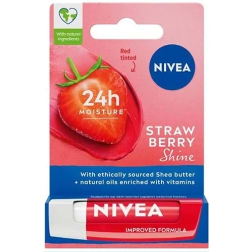 NIVEA DUDAK KREMİ ÇİLEKLİ