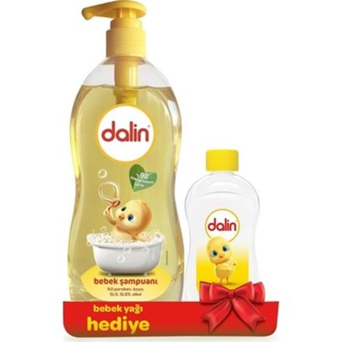 DALİN BEBEK ŞAMPUANI 700 ML + BEBEK YAĞI 100 ML