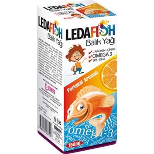LEDAFISH BALIK YAĞI 150 ML