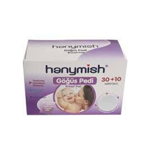 HANYMİSH 1021 GÖĞÜS PEDİ 40 ADET