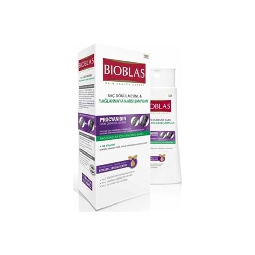 BİOBLAS SAÇ DÖK VE YAĞLANMAYA KARŞI ŞAM 360 ML
