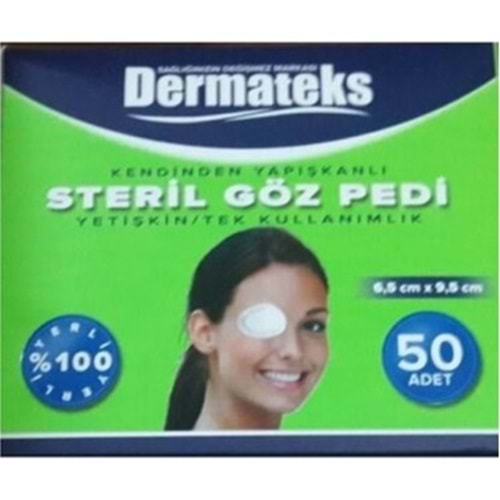 DERMATEKS GÖZ PEDİ YETİŞKİN 50 Lİ