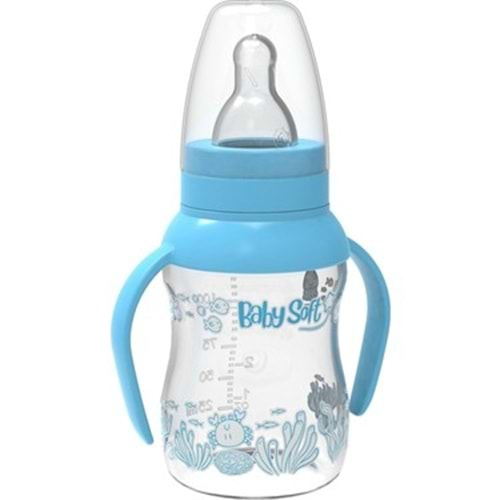 BABYSOFT 523 KULPLU BİBERON 150 ML