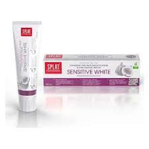 SPLAT DİŞ MACUNU SENSITIVE WHİTE 100 ML
