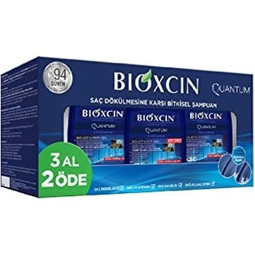 BIOXCIN QUANTUM YAĞLI SAÇLAR 3 AL 2 ÖDE 300 ML