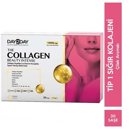 ORZAX DAY2DAY THE COLLAGEN BEAUTY INTENSE ÇİLEK 30 X 12 GR.