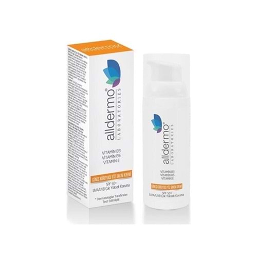 ALLDERMO GÜNEŞ KOR. YÜZ BAKIM KREMİ 50+ SPF KREM 50 ML