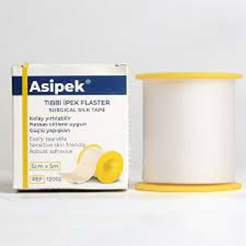 ASİPEK İPEK FLASTER 2,5 CM X 5 MT.