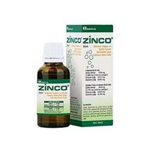 ZİNCO DAMLA 30 ML