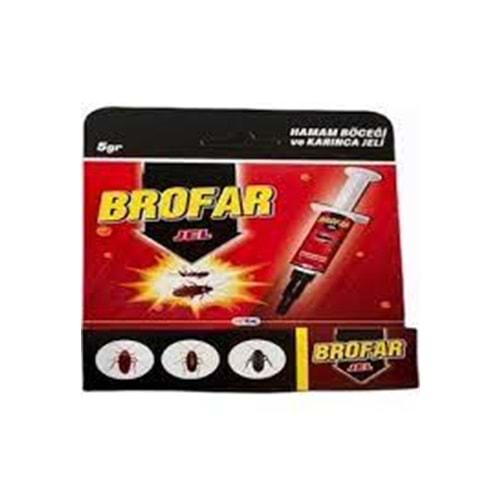 BROFAR HAMAM BÖCEĞİ VE KARINCA JELİ 5 GR.
