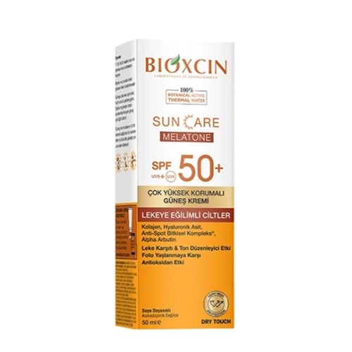 BIOXCIN GÜNEŞ KREMİ SPF 50+ SUN CARE MELATONE 50 ML
