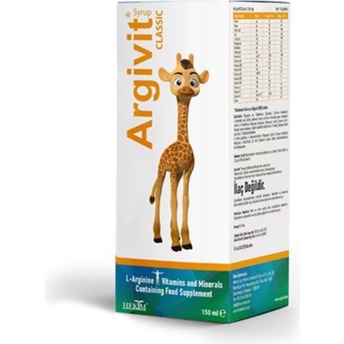 ARGİVİT CLASSIC ŞURUP 150 ML