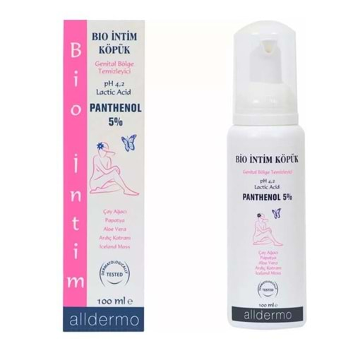 ALLDERMO BIO İNTİM KÖPÜK 100 ML