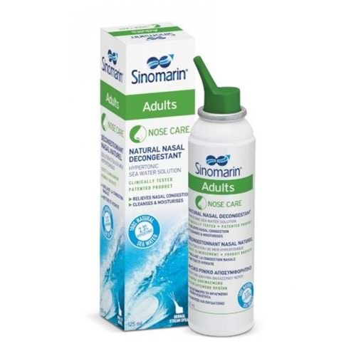 SİNOMARİN ADULTS %70 DENİZ SUYU 125 ML ( YETİŞKİN