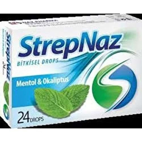 STREPNAZ PASTİL NANE&MENTOL 24 ADET