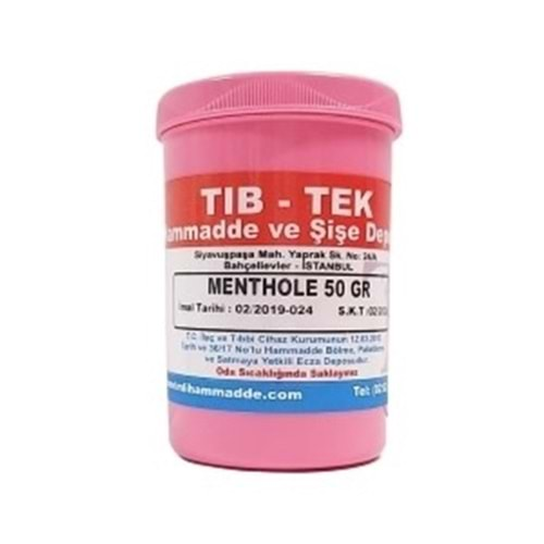 TIB-TEK MENTOL 50 GR.