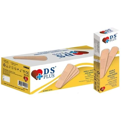 D,S PLUS TEKSTİL YARA BANDI 30 LU