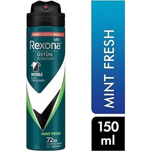 REXONA DEODORANT MINT FRESH 150 ML