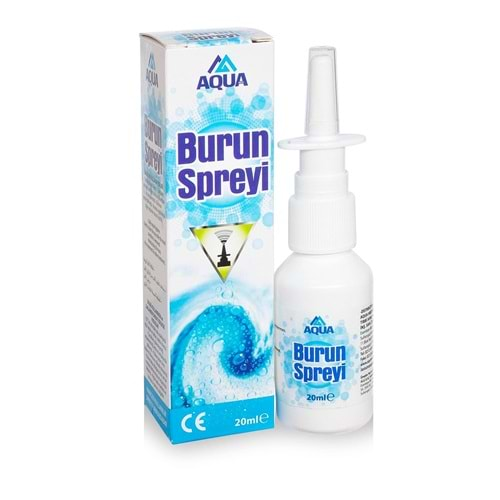 AQUA SERUM FİZYOLOJİK BURUN SPREYİ 20 ML