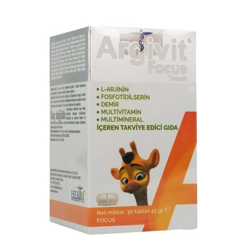 ARGİVİT FOCUS 30 TABLET