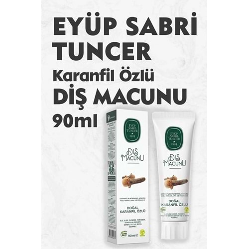 EYÜP SABRİ TUNCER DİŞ MACUNU KARANFİL ÖZLÜ 90 ML