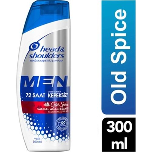 HEAD&SHOULDERS ŞAMPUAN MEN 300 ML