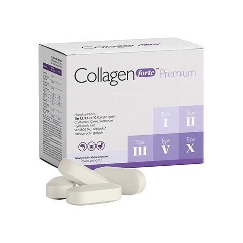 COLLAGEN FORTE PREMIUM 1500 MG. 90 TABLET