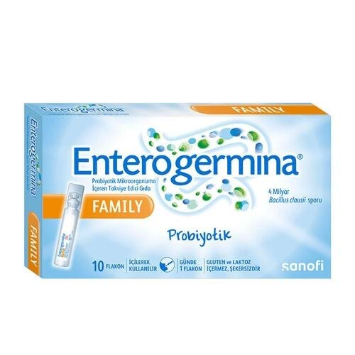 ENTEROGERMİNA FAMILY PROBİYOTİK 10 FLAKON