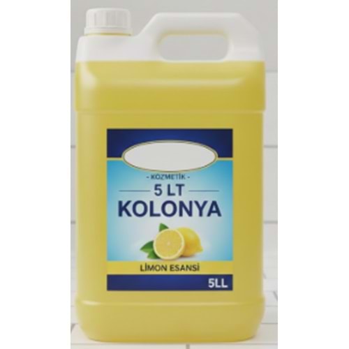 80° LİMON KOLONYASI 5 LT.