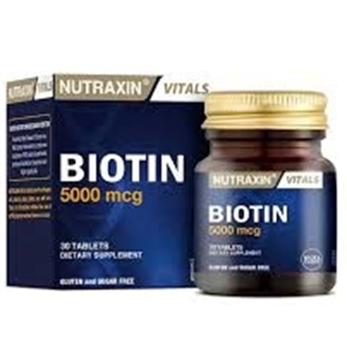 NUTRAXIN BIOTIN 5000MG