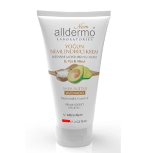 ALLDERMO NEM.EL KREMI 250 ML AVAKADO (TUP)